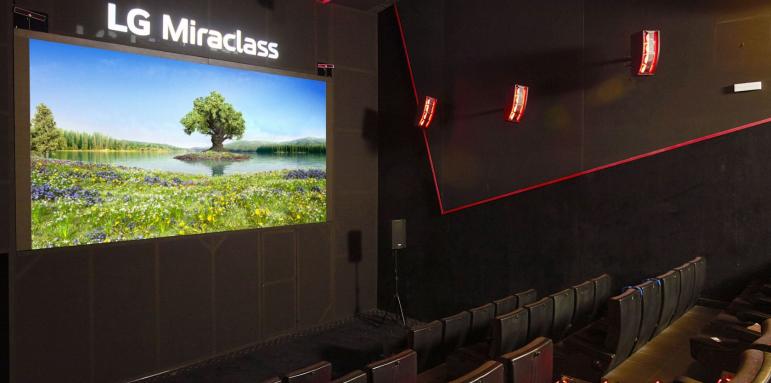 LED кино екранът ‘LG MIRACLASS’ носи завладяващо зрителско изживяване в кината